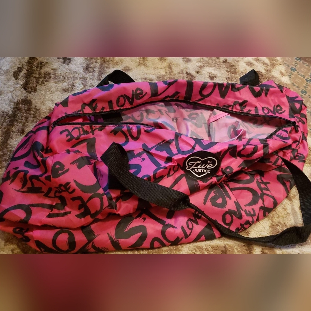 Justice duffle bag NWT